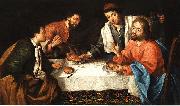 Emmaus, Christ breaking bread